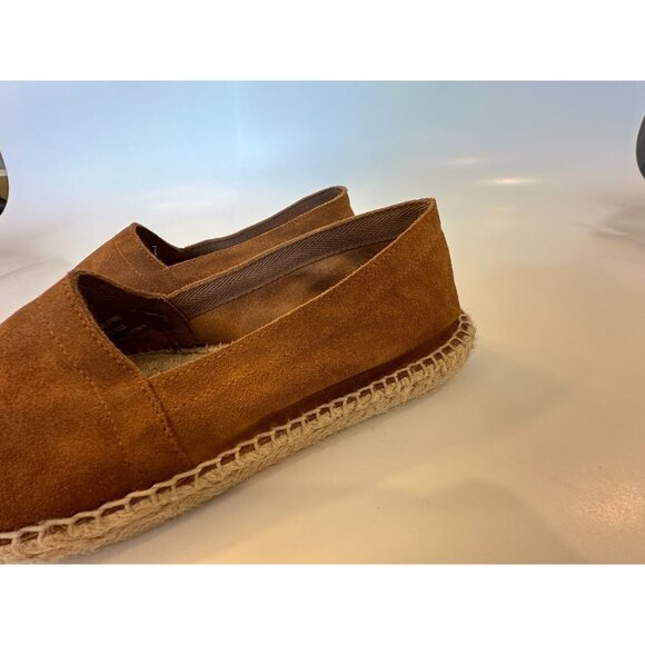 Saks 5Th Avenue Zappatos Slip On Shoe Womens Brown Suede‎ Size 8.0 - Picture 5 of 10